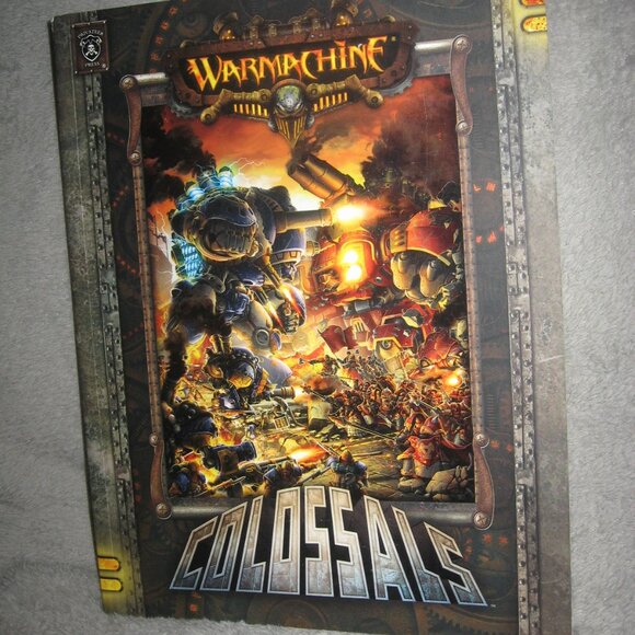 Warmachine RPG Softcover Book Colossals 2409A6 - Picture 1 of 9